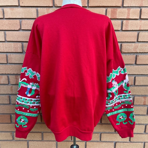 Vintage Ugly Christmas Sweater - Picture 3 of 16